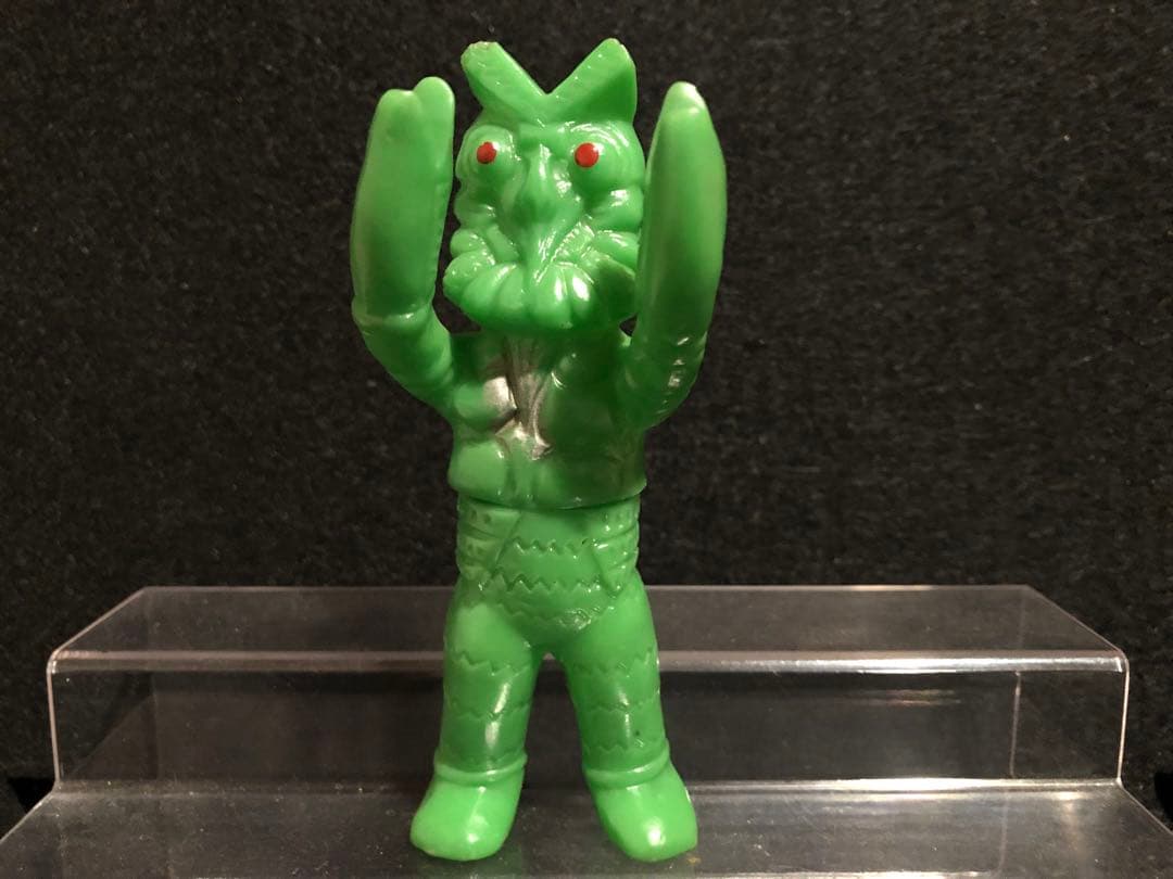 当時物 バルタン星人 ブルマァク ミニソフビ