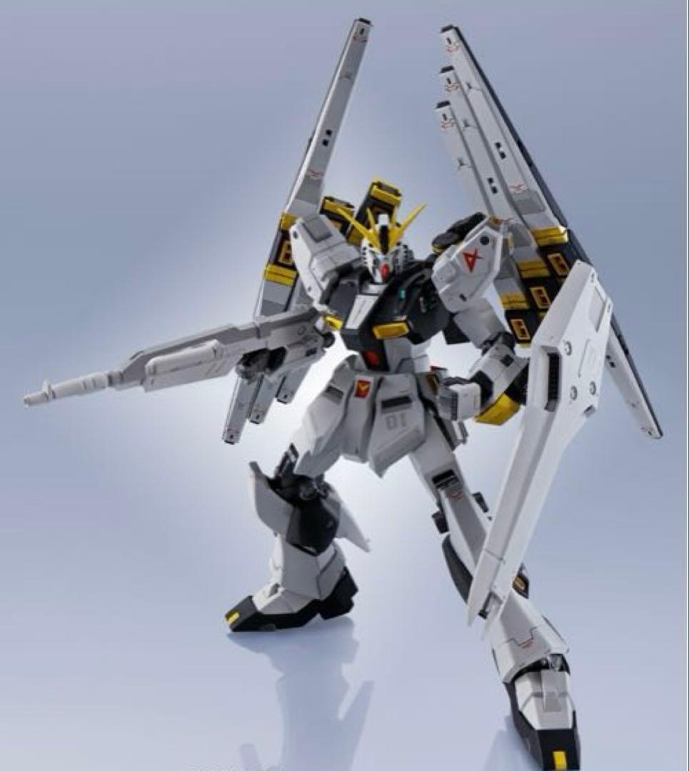 【プレバン限定 】メタルロボット魂 νガンダム(ダブルフィンファンネル装備型)