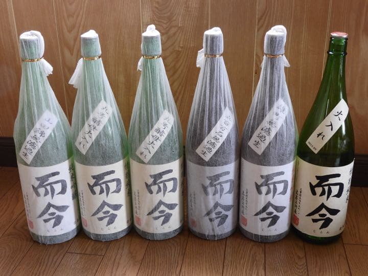 日本酒 而今 空ビン ６本