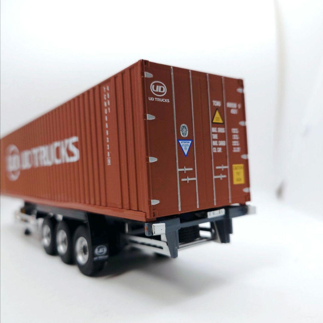 UD TRUCKS クオン 1/43 ミニカー コンテナ付き 非売品