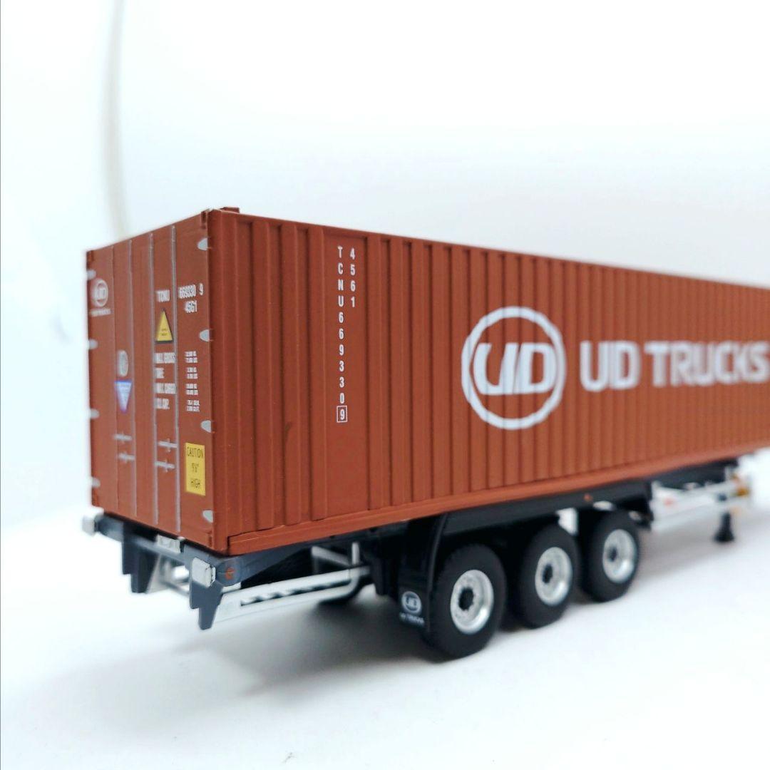 UD TRUCKS クオン 1/43 ミニカー コンテナ付き 非売品