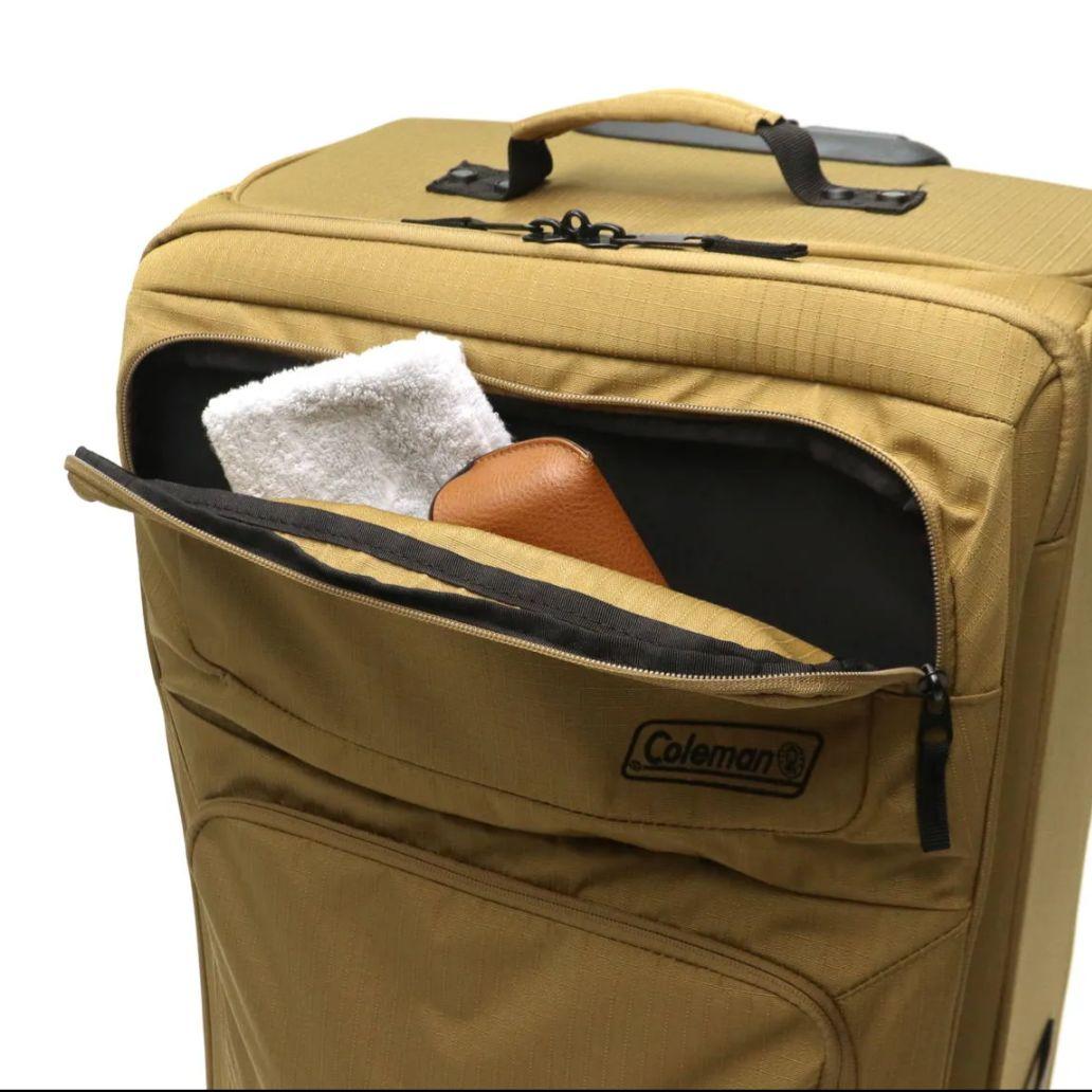 【美品】コールマン キャリーケース 85L オールインワンホイール キャンプ