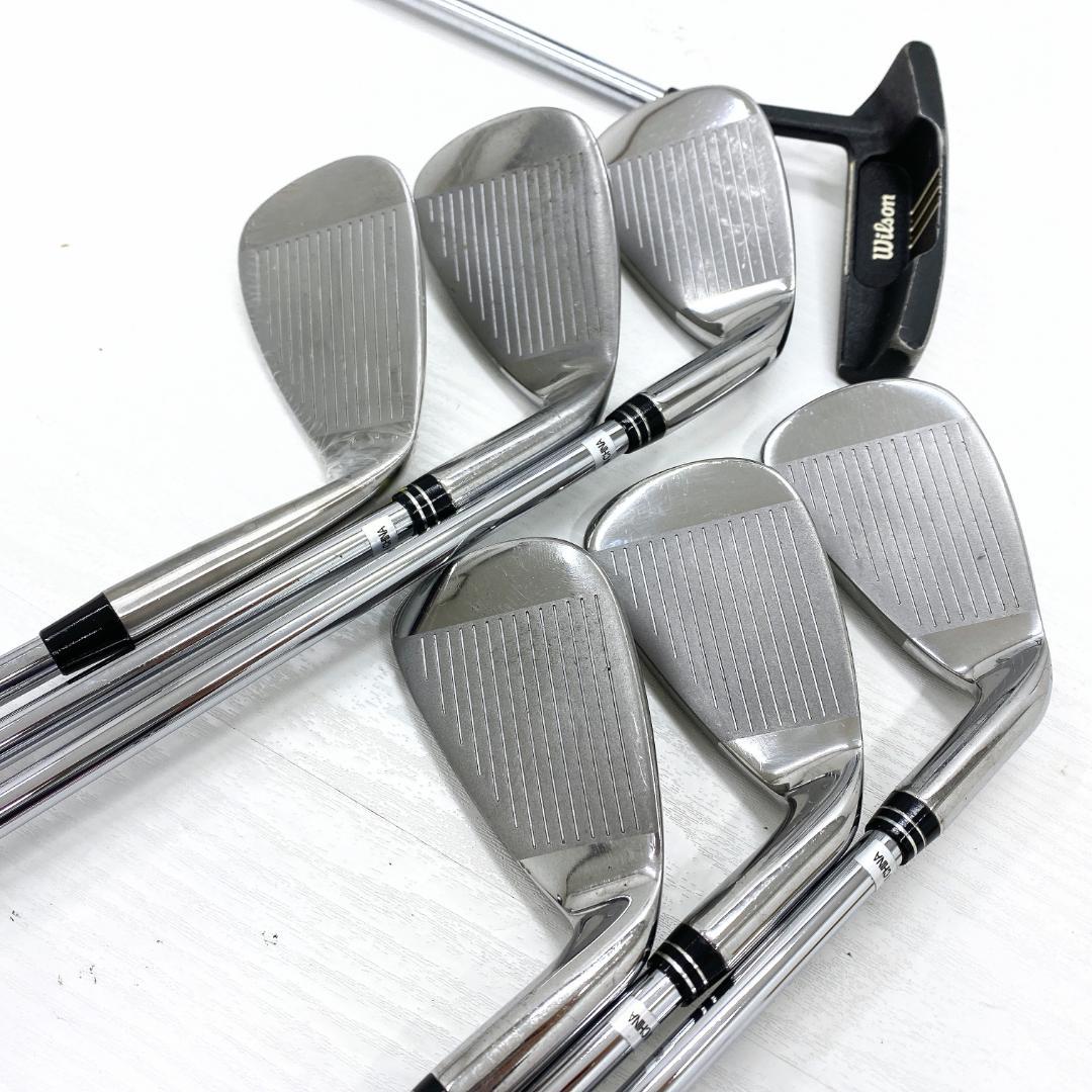 【左利き/レフティ】 ワールドイーグル ゴルフクラブ 初心者 セット 10本 S