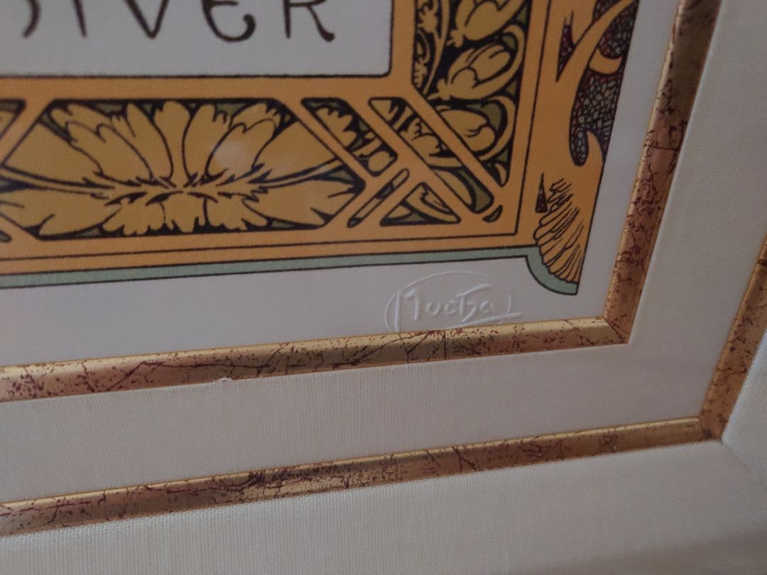 ミュシャ『四季』1896 ポートフォリオ ver.3