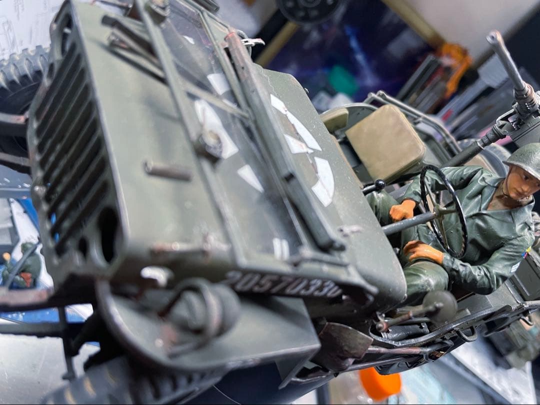 米陸軍 1/4トン 4X4 G503 ユーティリティトラック完成品