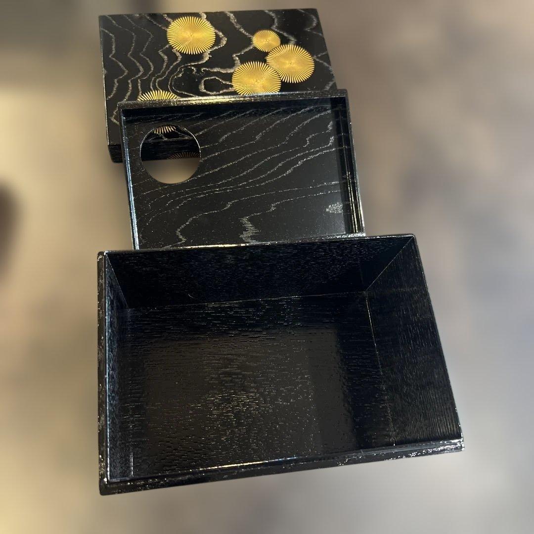 カ*士様 茶箱 茶道具 唐松 未使用