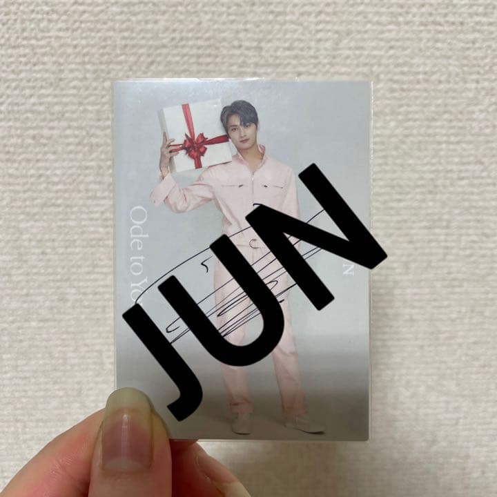 SEVENTEEN ジュン 直筆サイン入りトレカ