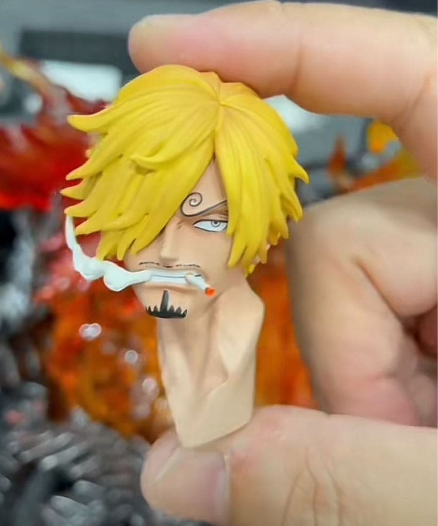 ONE PIECE サンジ ガレージキット ガレキ スタチュー①④