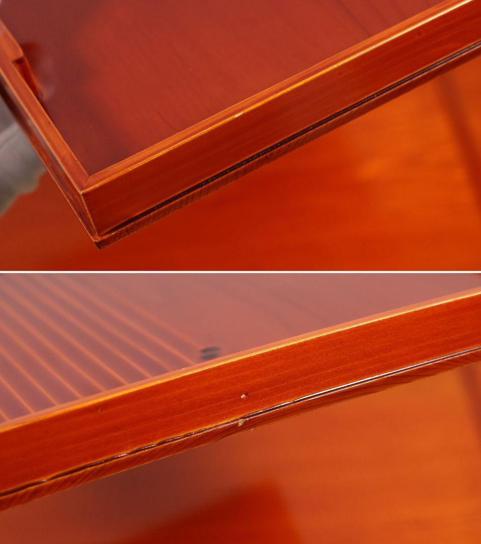 春慶塗 折敷 十客 26.6cm 会席 懐石 卓上 四方膳 木製【MB112】