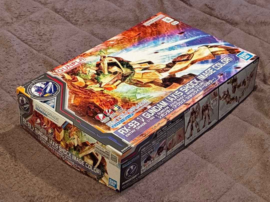 HG&EG ジムⅢ、ジェガン、ギラドーガ、νガンダム AXIS SHOCK 4体