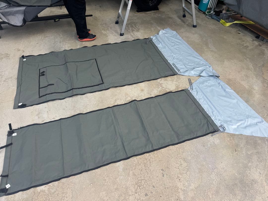 【美品】ルーフテント Overzone（オーバーゾーン）＋専用デイルームセット