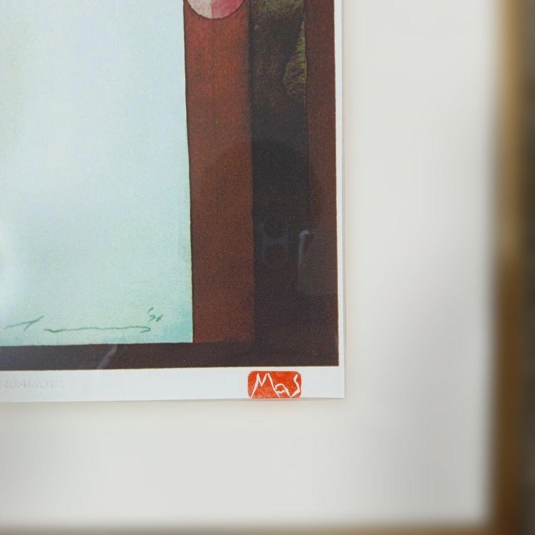 池田満寿夫 リトグラフ 278/280 印鑑 版上サイン入り