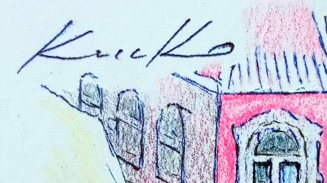 GT136★原画を飾る！！★師：平山郁夫★東京芸大卒★有名百貨店人気作家