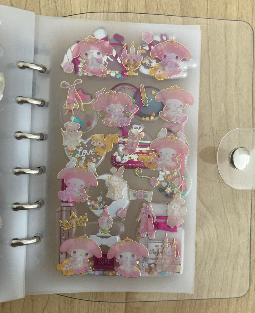 シール帳　完成品　サンリオベビー　キティ　第二弾　ボンボンドロップシール　正規品