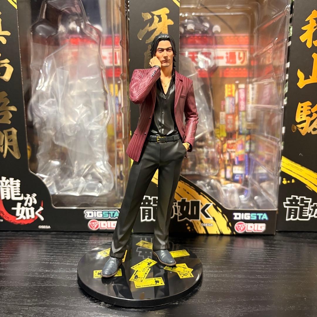 (初販)龍が如く DIG フィギュアセット 4体