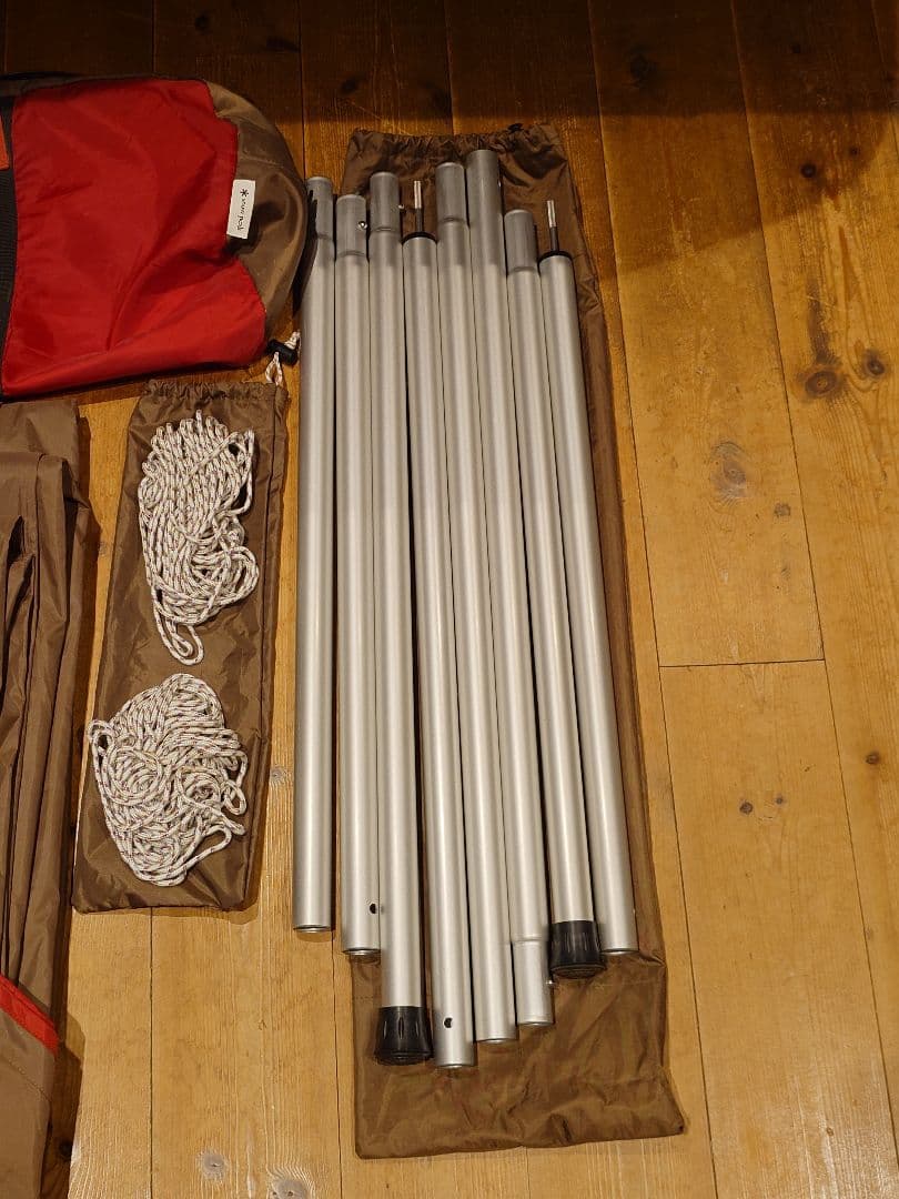 スノーピーク HDタープ シールド ヘキサ(L) Proセット ハンマー付