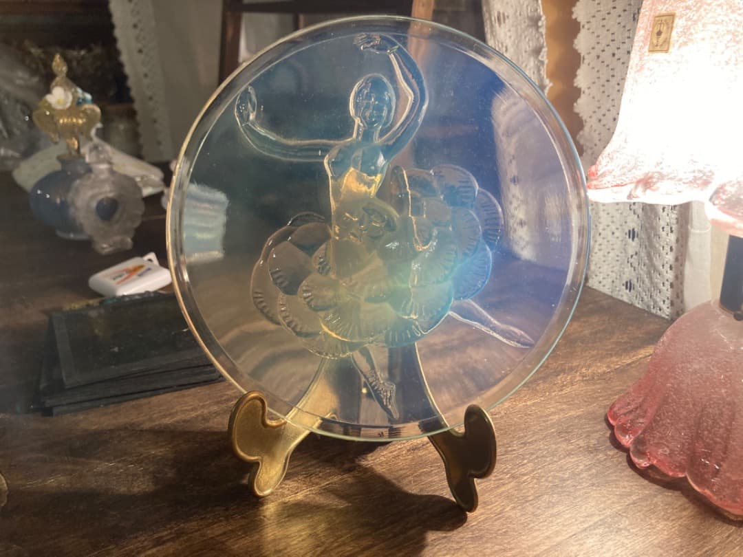 オパールセントガラス　オブジェ