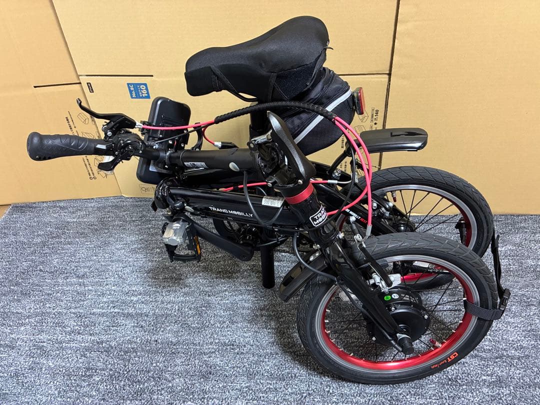 折りたたみ電動アシスト自転車　TRANS MOBILLY 16インチ