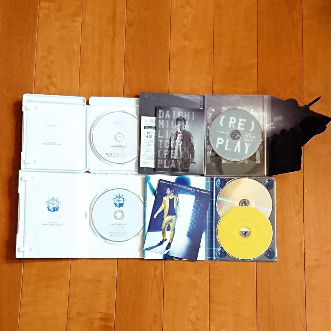 「FANCLUB EVENT 2014／2017 大知識」他 DVD 三浦大知