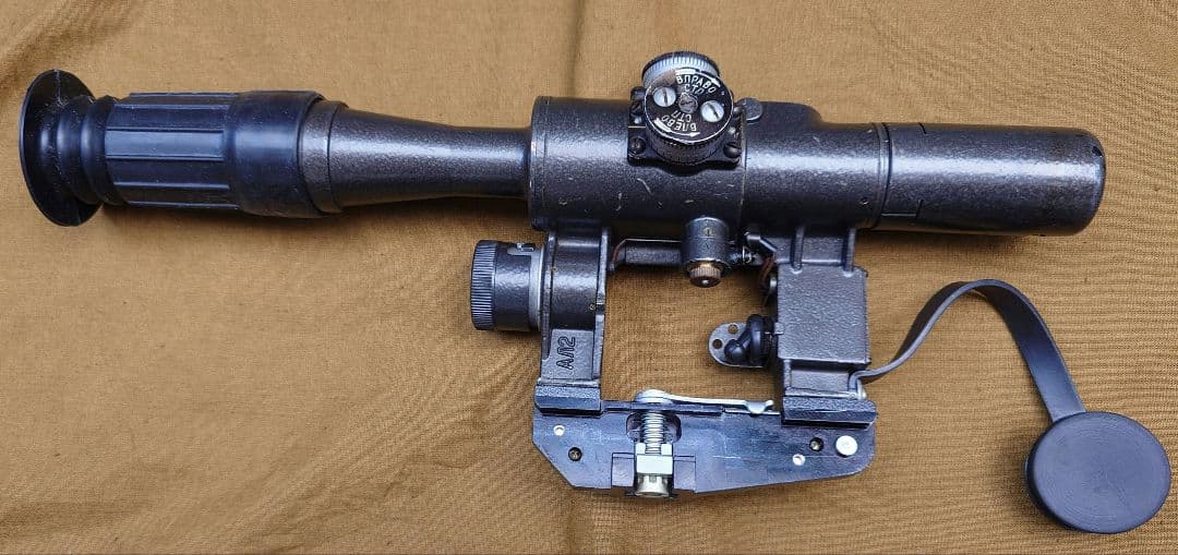 実物 PSO-1 スコープ 旧ソ連トチプリボル中央設計局製 IR検知フィルター付