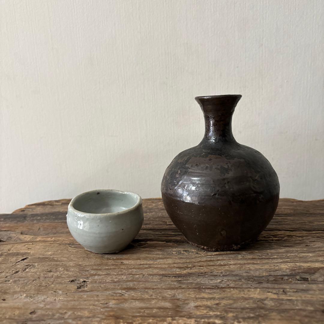 朝白磁盃　酒器　骨董　アンティーク　古美術　ぐい呑み 　検:白洲正子 秦秀雄