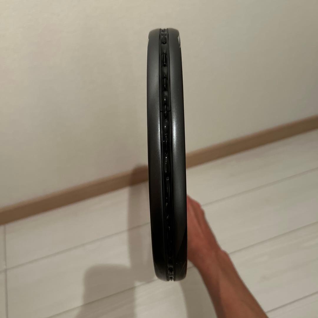 【極美品】ミズノ　スカッドPRO-R 0U 黒/白/赤　ソフトテニスラケット