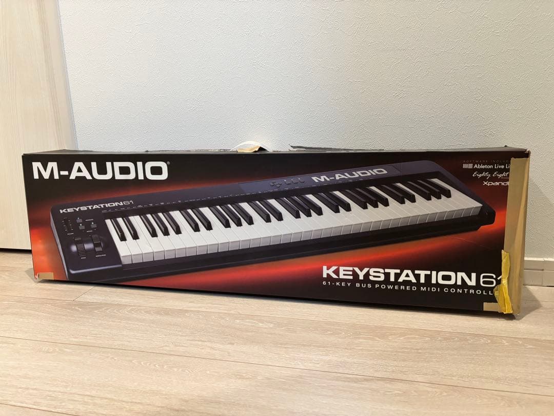 【良品】★M-AUDIO★ Keystation 61 MIDIコントローラー