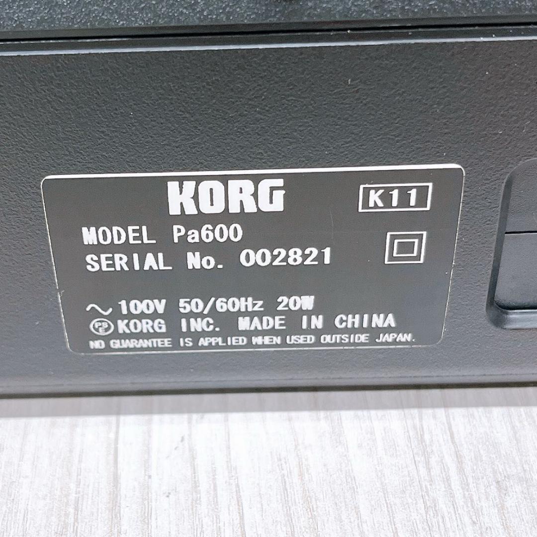 【美品】KORG コルグ Pa600 PROFESSIONAL ARRANGER