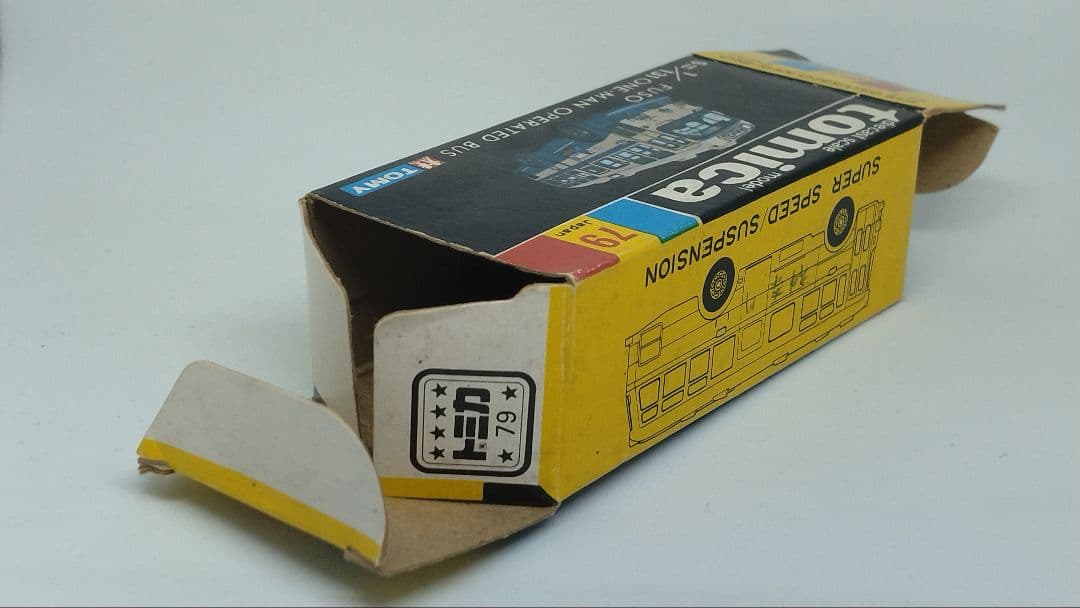 トミカ79 三菱ふそう ワンマンバス 神奈川中央交通 希少オレンジライン 日本製