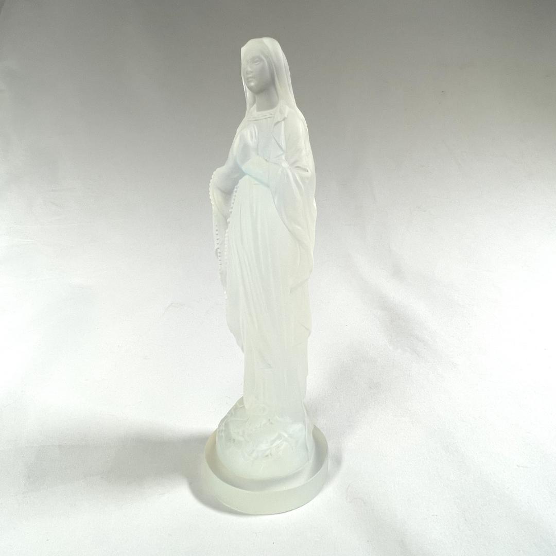 エトラン フランス「ルルドの聖母マリア像」 オパールセント
