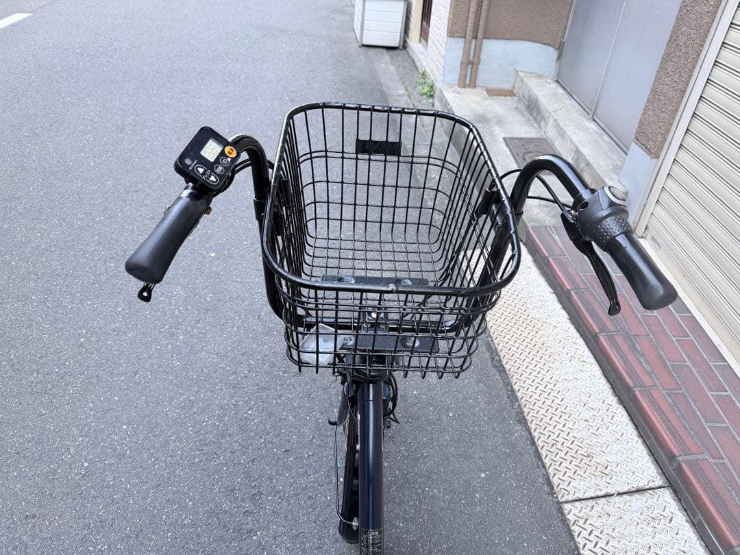 子供乗せ　パナソニック　電動アシスト自転車 チャイルドシート付き ブラック