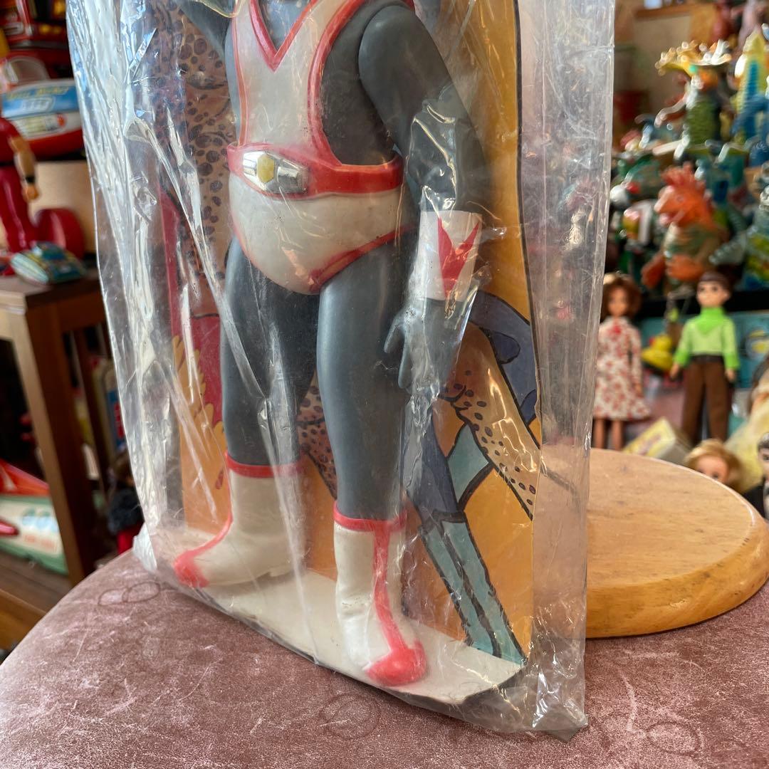 激レア　当時物　シルバー仮面　(面取れ) スタンダードサイズ　旧バンダイ