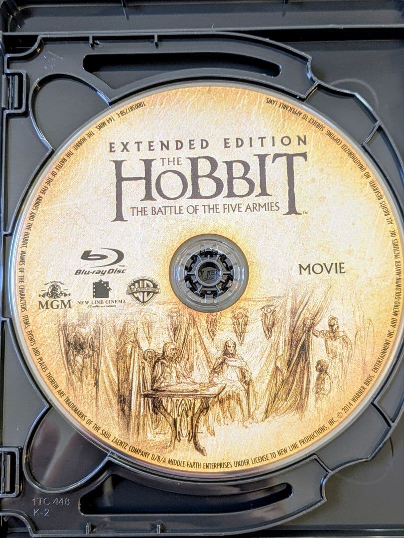 ホビット 決戦のゆくえ エクステンデッド・エディション Blu-ray 5枚組