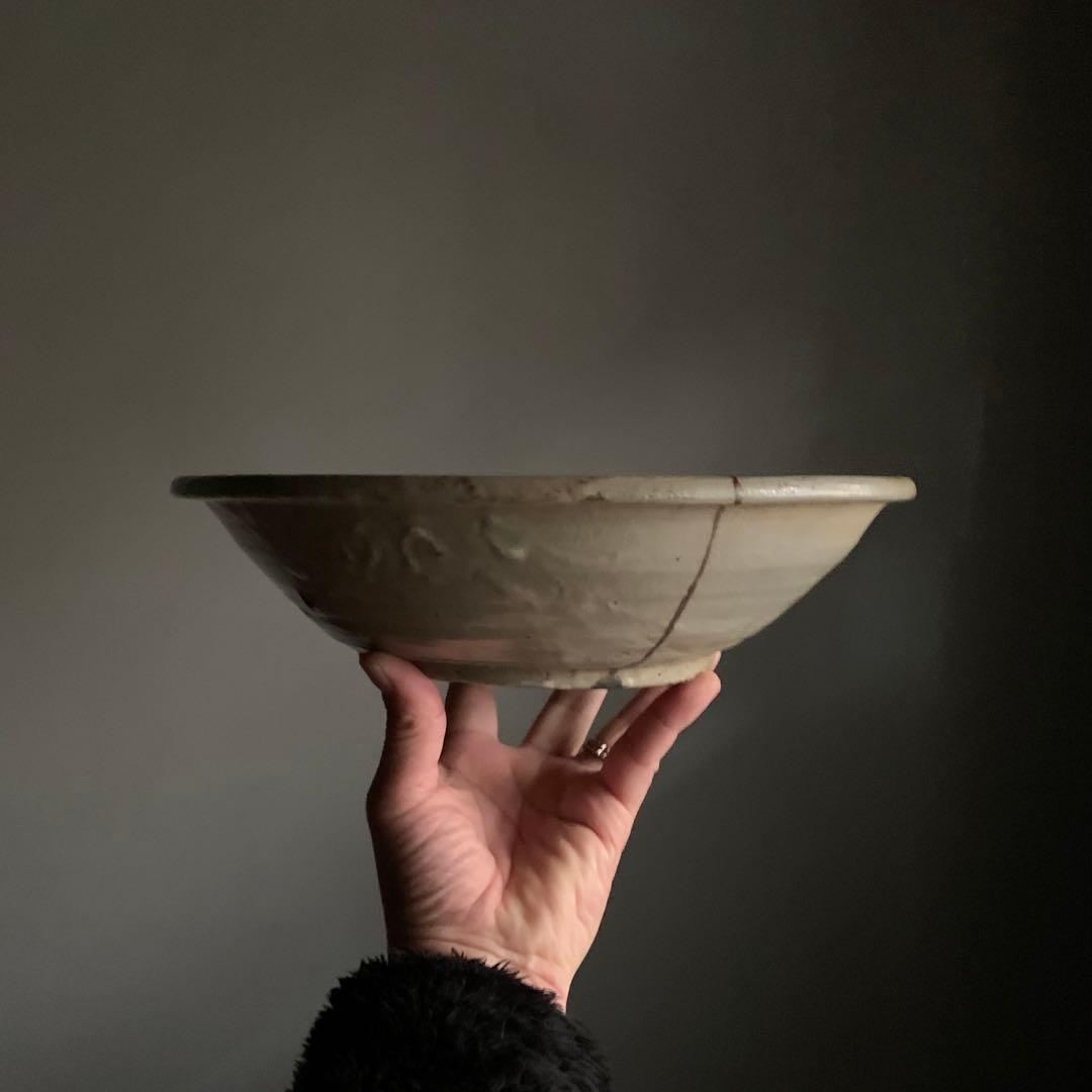 美濃 笠原鉢 江戸初期 古美術 古道具 アンティーク 鉢 陶片