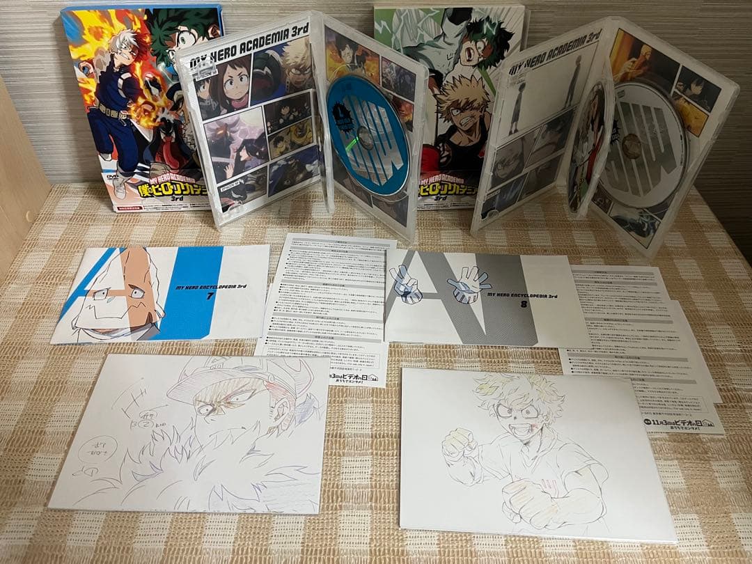 僕のヒーローアカデミア 3rd 初回全8巻セット DVD