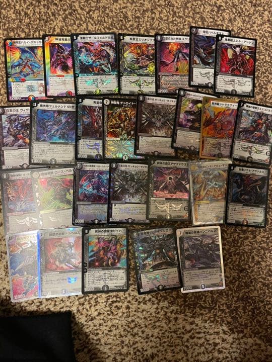 デュエルマスターズコレクター向け引退品。初期からビクトリー世代まで。