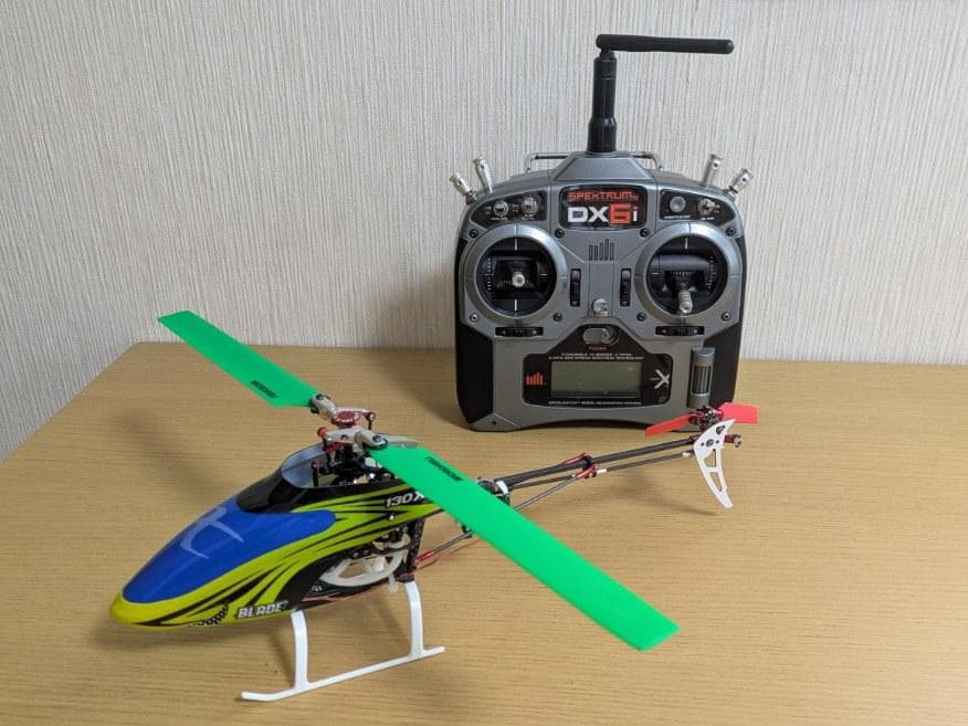 ラジコンヘリ セット（ホライゾンホビーBLADE130X、スペクトラムDX6i）