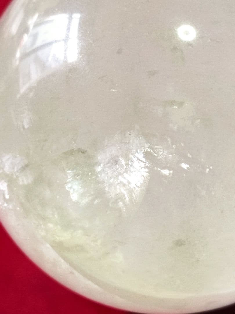 天然石 水晶です。大玉 8cm 重さ 787ｇです。すべてを清める万能ヒーリング