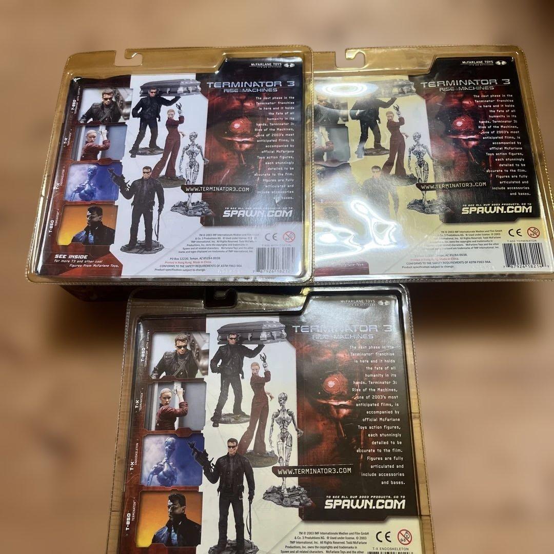 Terminator 3 フィギュアセット　3種
