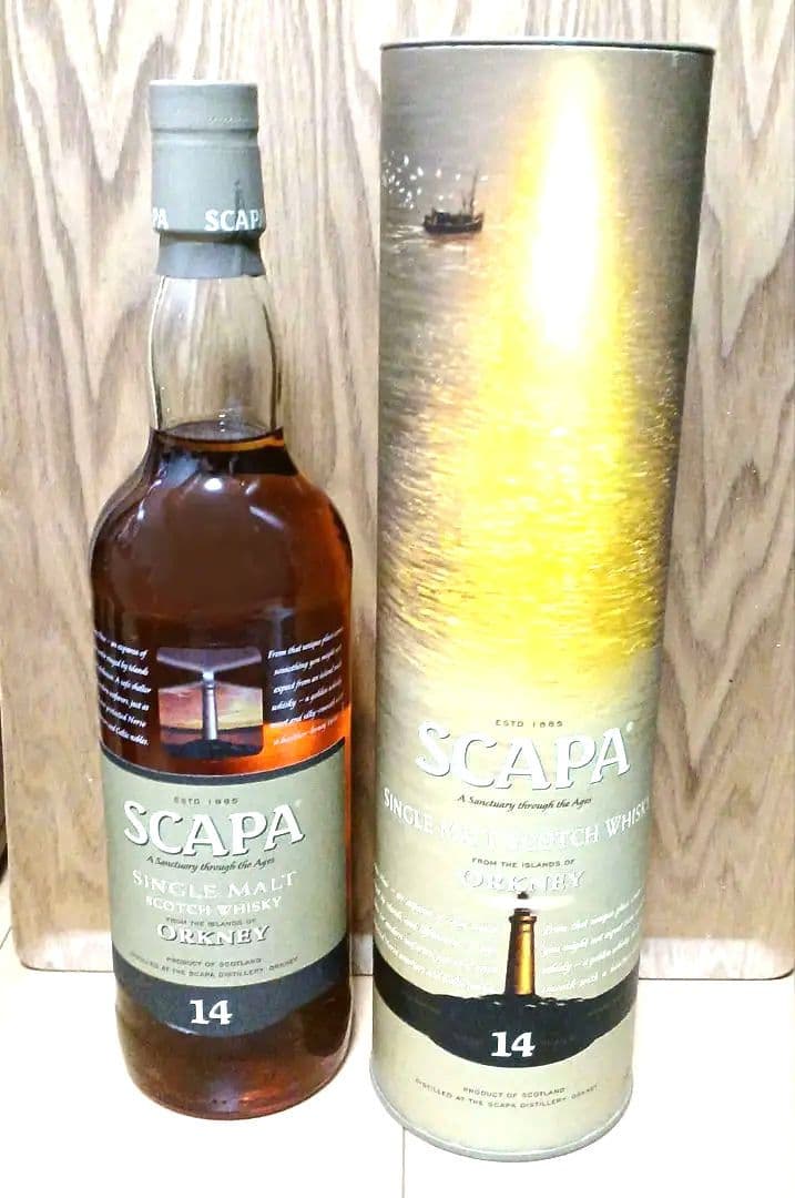スキャパ14年　スコッチウイスキー　SCAPA14年　古酒
