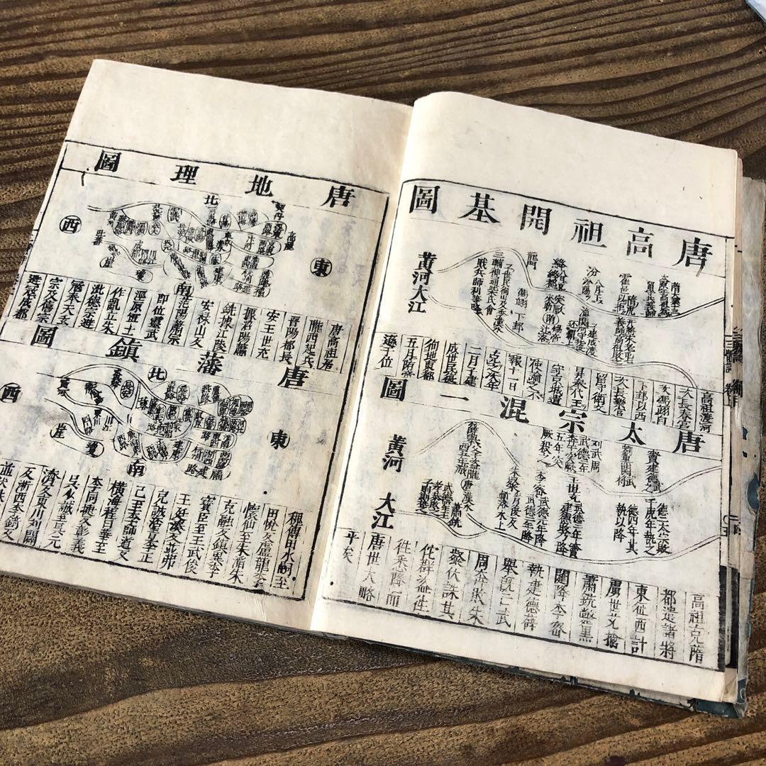 8076 古い和本 三體詩 江戸時代 中国 漢籍 唐本 古書 古文書