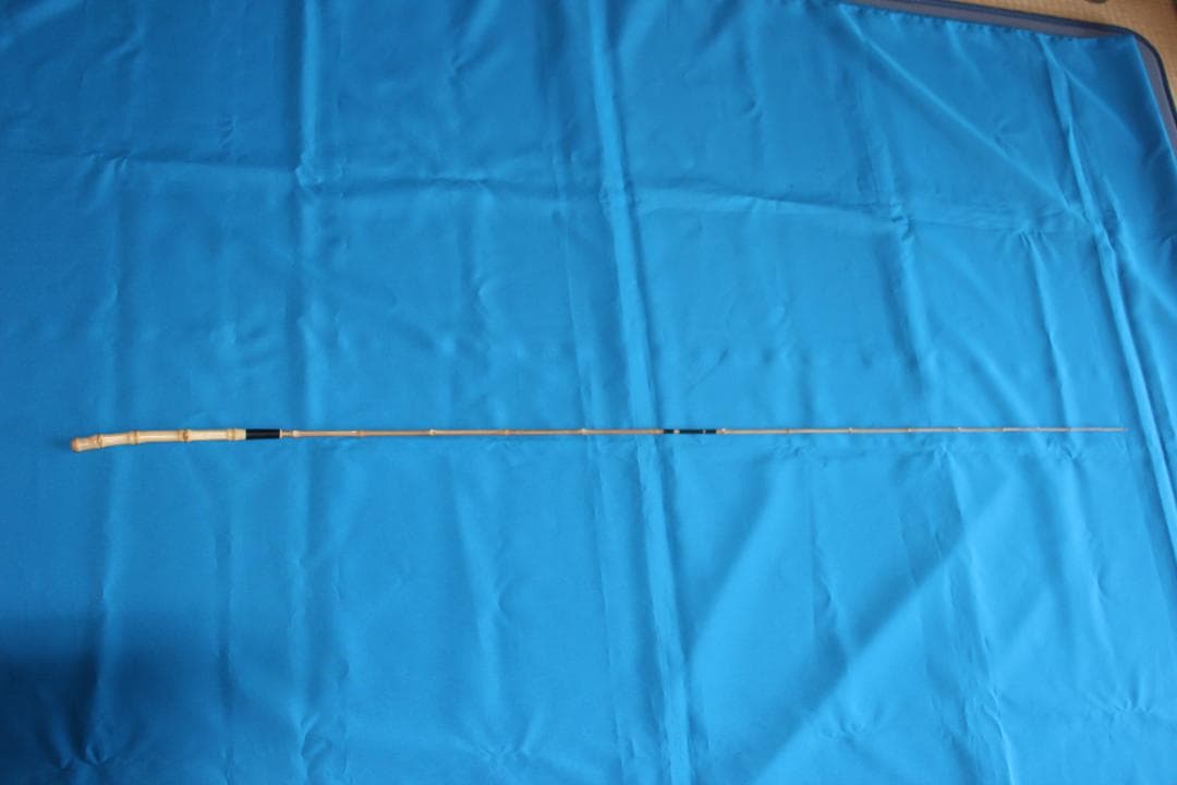 ＲNO18和竿　布袋竹タナゴ竿 半製品　後は色塗りだけで完成