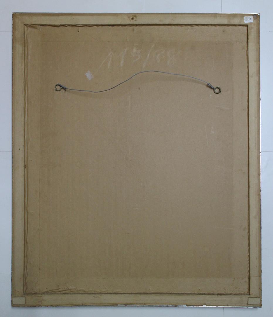 アンドレ・マルガ　アールデコ　油彩『ふくろう』André Margat