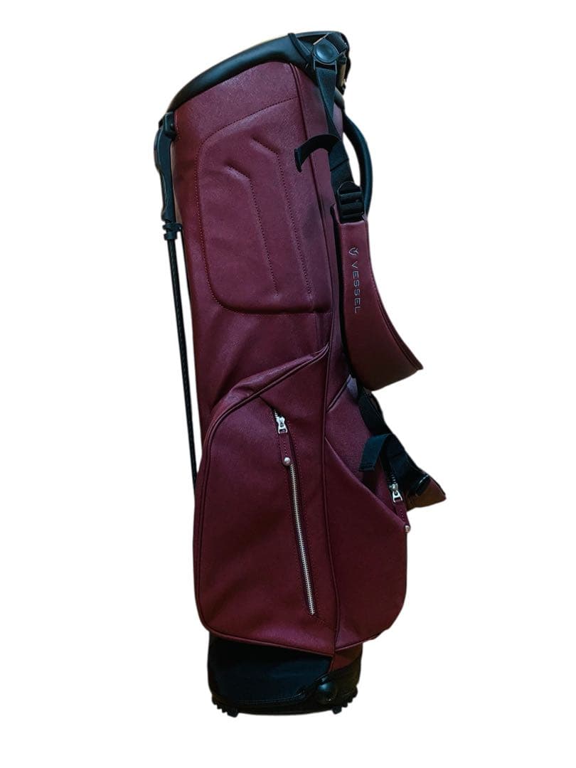 【美品】VESSEL(ベゼル)VLS Lux キャディバッグ