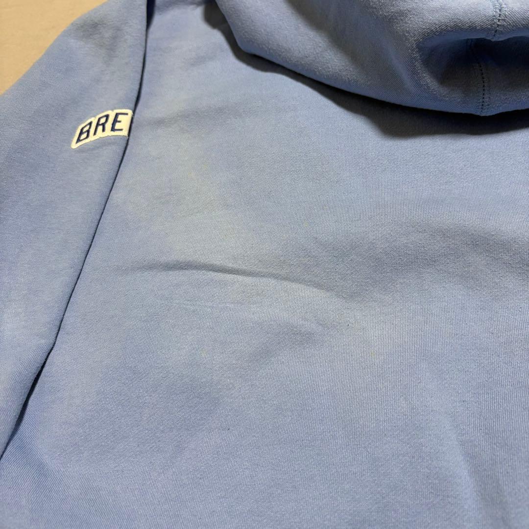 80s MLB 公式 ブリュワーズ パーカー 裏起毛 ワッペン 刺繍