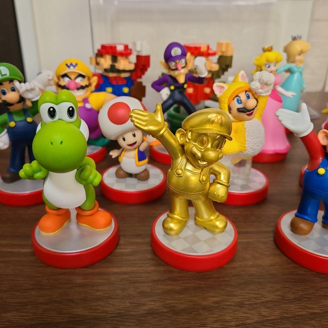 amiibo　スーパーマリオシリーズ　全種類コンプ24種類