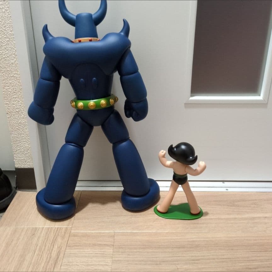 ビリケン商会 鉄腕アトム 地上最大のロボットの巻 プルートゥ対ウラン 箱付き