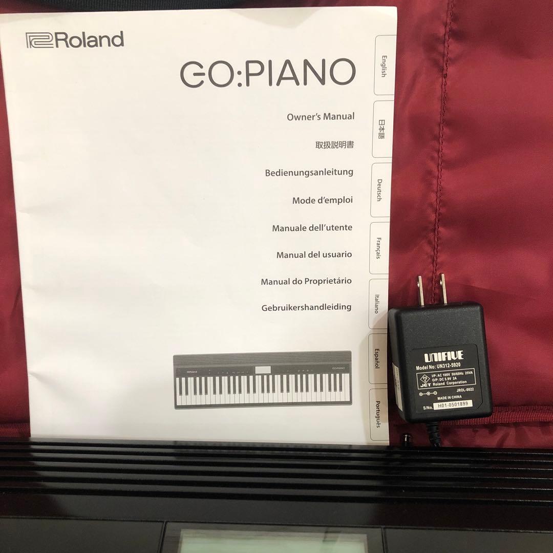 Roland 電子ピアノ　GO:PIANO 61 極美品　キャリングケース付き