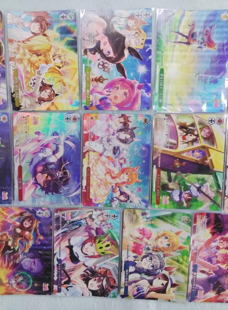 ヴァイスシュヴァルツ ウマ娘 紅葉の賀は賑わいて 等 PR プロモ コンプセット