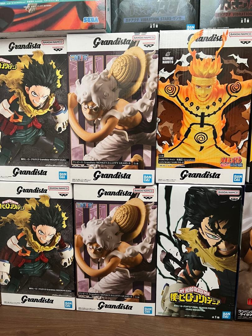 ヒロアカ　ダンダダン　ドラゴンボール　ガチアクタ　ワンピース　フィギュア　セット